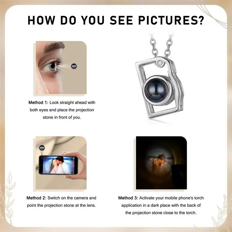 Nekclace with Custom Photo