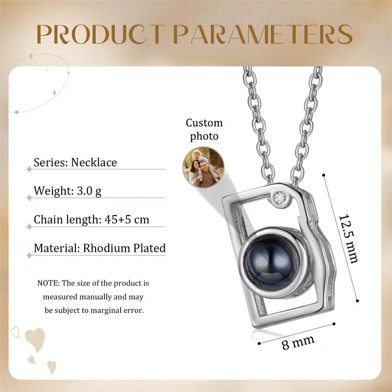 Nekclace with Custom Photo